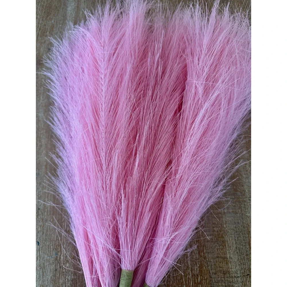 6 Piece Fluffy Artificial Pampas Grass For Wedding‎ Or Boho Home Decor 18